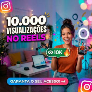 10.000 Visualizações Reels - Instagram